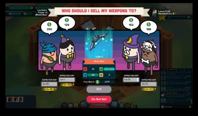 Screen ze hry Holy Potatoes! A Weapon Shop?!