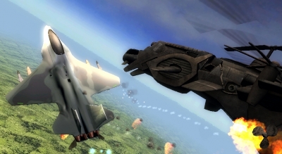 Screen ze hry Hyper Fighters