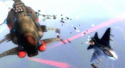 Screen ze hry Hyper Fighters