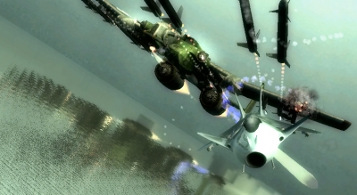 Screen ze hry Hyper Fighters