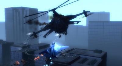 Screen ze hry Hyper Fighters