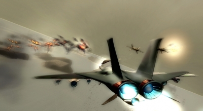 Screen ze hry Hyper Fighters