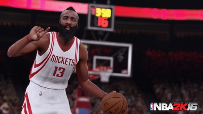 Screen ze hry NBA 2K16