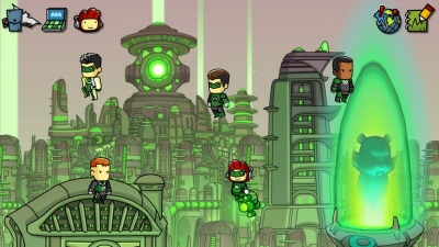 Screen ze hry Scribblenauts Unmasked: A DC Comics Adventure