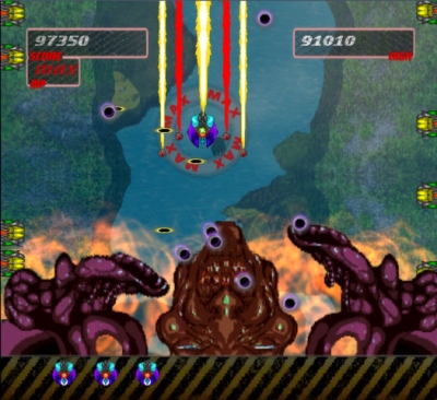 Screen ze hry Super Killer Hornet: Resurrection