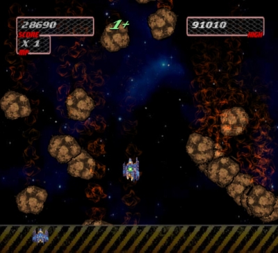 Screen ze hry Super Killer Hornet: Resurrection