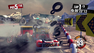 Screen ze hry Truck Racer