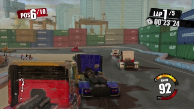 Screen ze hry Truck Racer