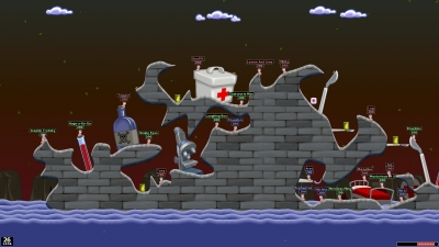 Screen ze hry Worms World Party Remastered