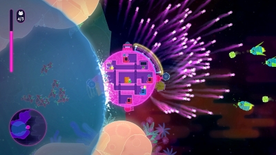 Screen ze hry Lovers in a Dangerous Spacetime
