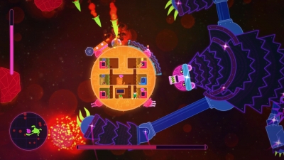 Screen ze hry Lovers in a Dangerous Spacetime