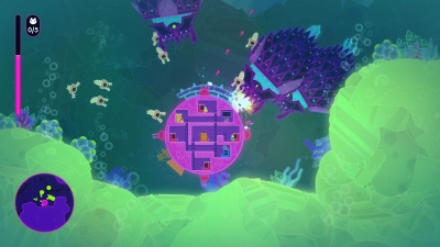 Screen ze hry Lovers in a Dangerous Spacetime