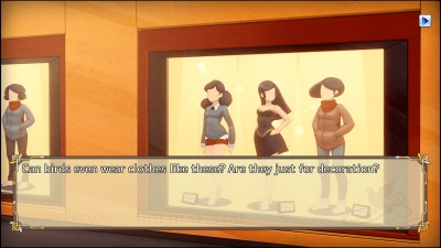 Screen ze hry Hatoful Boyfriend: Holiday Star