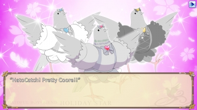 Screen ze hry Hatoful Boyfriend: Holiday Star
