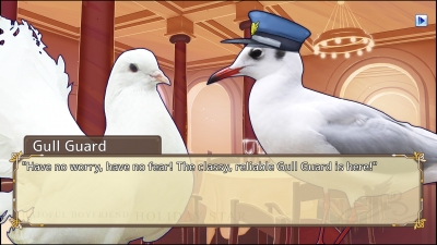 Screen ze hry Hatoful Boyfriend: Holiday Star