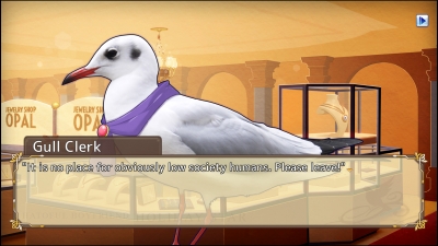 Screen ze hry Hatoful Boyfriend: Holiday Star
