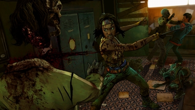 Screen ze hry The Walking Dead: Michonne