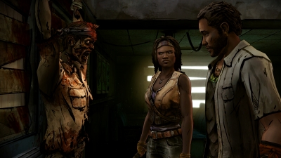 Screen ze hry The Walking Dead: Michonne