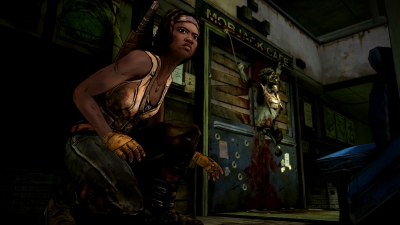Screen ze hry The Walking Dead: Michonne
