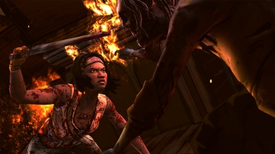 Screen ze hry The Walking Dead: Michonne