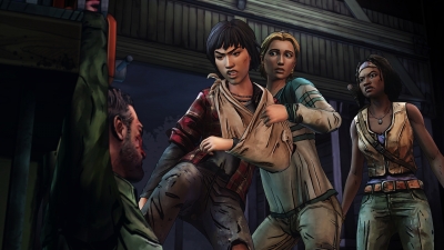 Screen ze hry The Walking Dead: Michonne