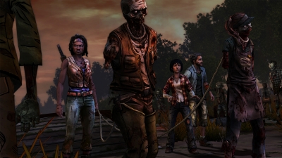 Screen ze hry The Walking Dead: Michonne