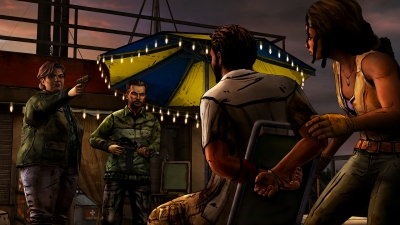 Screen ze hry The Walking Dead: Michonne