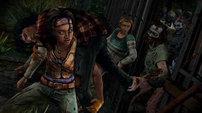 Screen ze hry The Walking Dead: Michonne