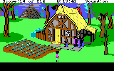 Screen ze hry Kings Quest III: To Heir is Human