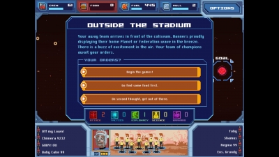 Screen ze hry Orion Trail
