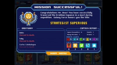 Screen ze hry Orion Trail