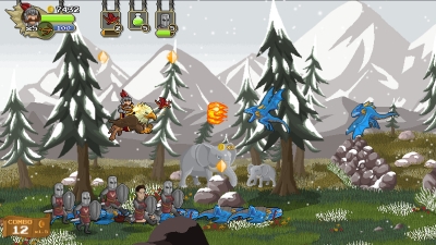 Screen ze hry Gryphon Knight Epic
