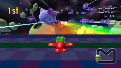 Screen ze hry Hello Kitty and Sanrio Friends Racing