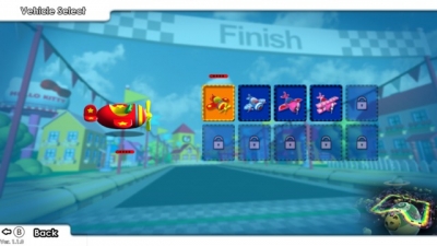 Screen ze hry Hello Kitty and Sanrio Friends Racing