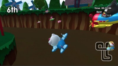 Screen ze hry Hello Kitty and Sanrio Friends Racing