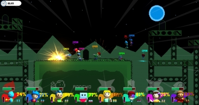 Screen ze hry Indie Game Battle