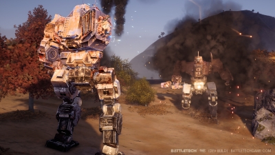 Screen ze hry BattleTech