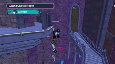 Screen ze hry Monster High: New Ghoul in School