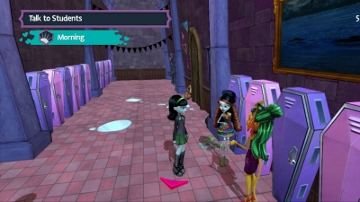 Screen ze hry Monster High: New Ghoul in School