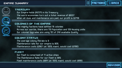 Screen ze hry Star Traders: 4X Empires