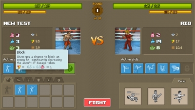 Screen ze hry Punch Club