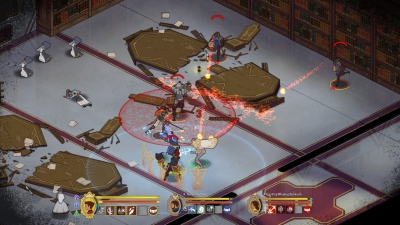 Screen ze hry Masquerada: Songs and Shadows