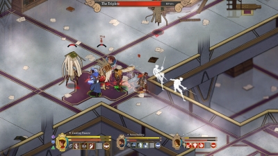 Screen ze hry Masquerada: Songs and Shadows
