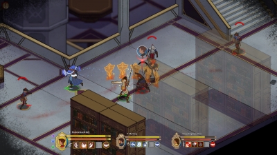 Screen ze hry Masquerada: Songs and Shadows