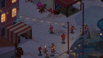 Screen ze hry Masquerada: Songs and Shadows