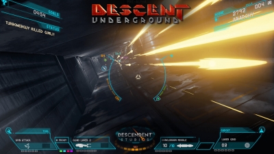 Screen ze hry Descent: Underground