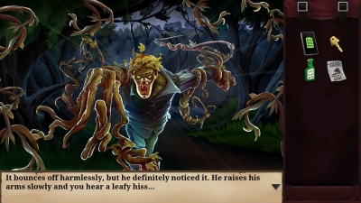 Screen ze hry Goosebumps: The Game