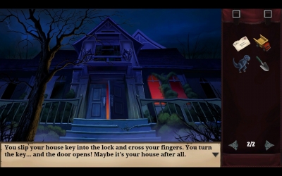 Screen ze hry Goosebumps: The Game