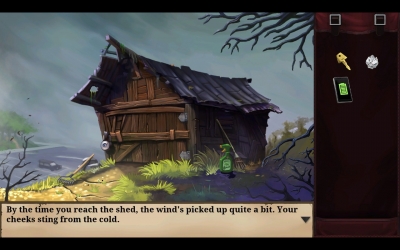Screen ze hry Goosebumps: The Game