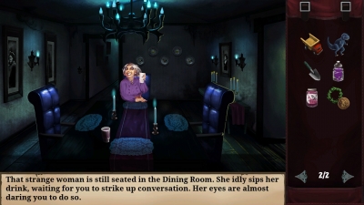 Screen ze hry Goosebumps: The Game
